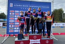 АЛЬФА-БАНК ЧЕМПИОНАТ РОССИИ ПО БИАТЛОНУ  среди мужчин и женщин. РОЛЛЕРЫ - ГОНКА 20 КМ МУЖЧИНЫ