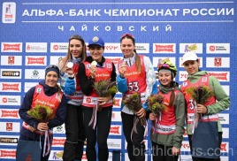 Альфа-Банк чемпионате России в Чайковском. СПРИНТ - Анастасия Халили в цветах!